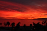 A breathtaking sunset over the waters of Puerto López.