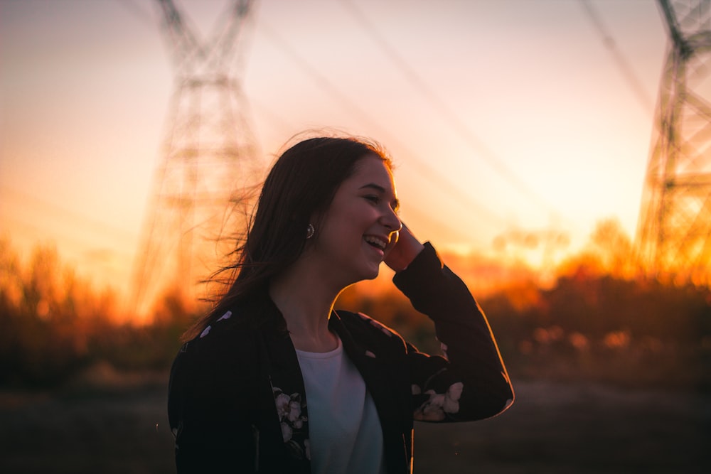 woman smiling during daytime