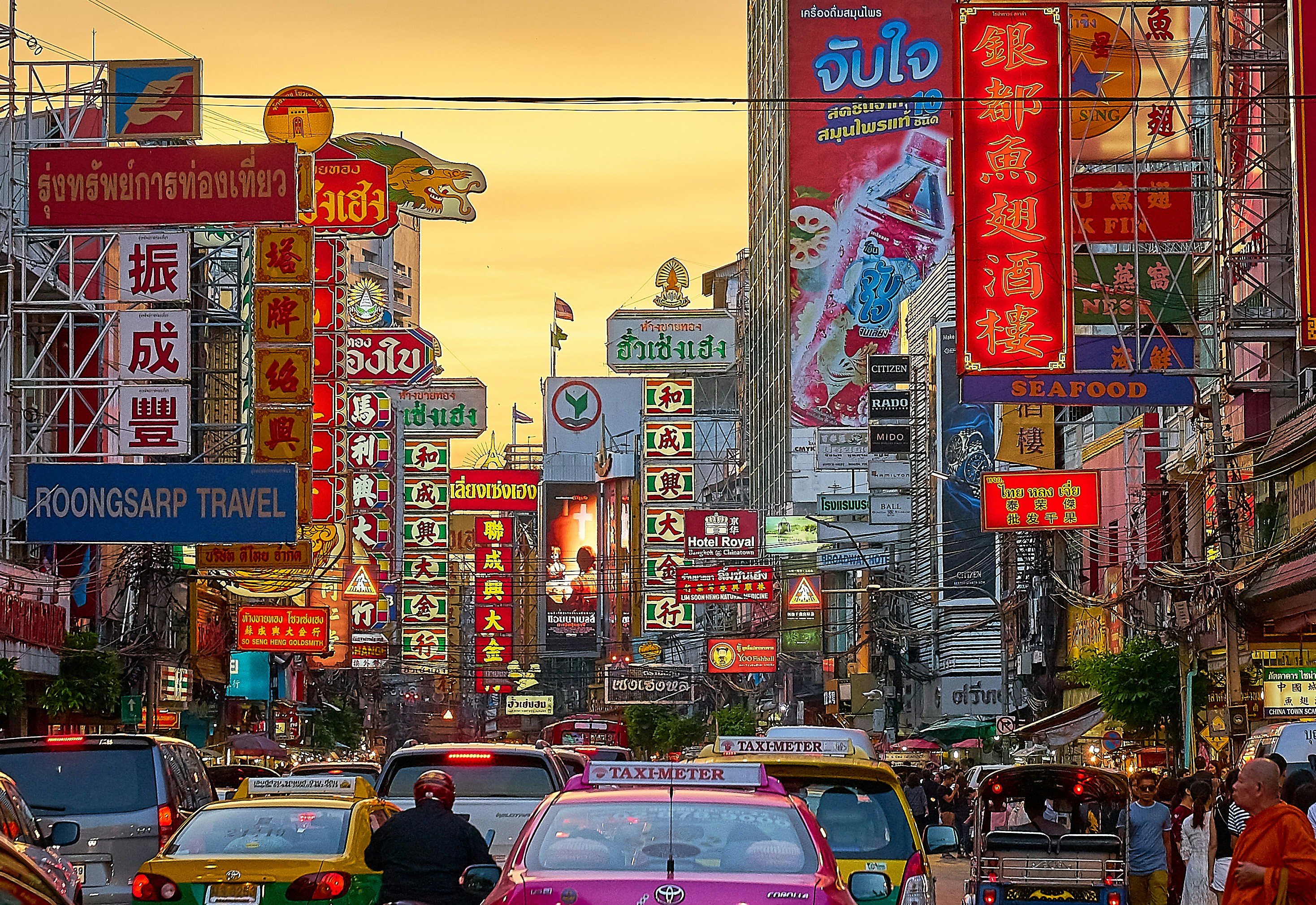 A view of Thailand market.
