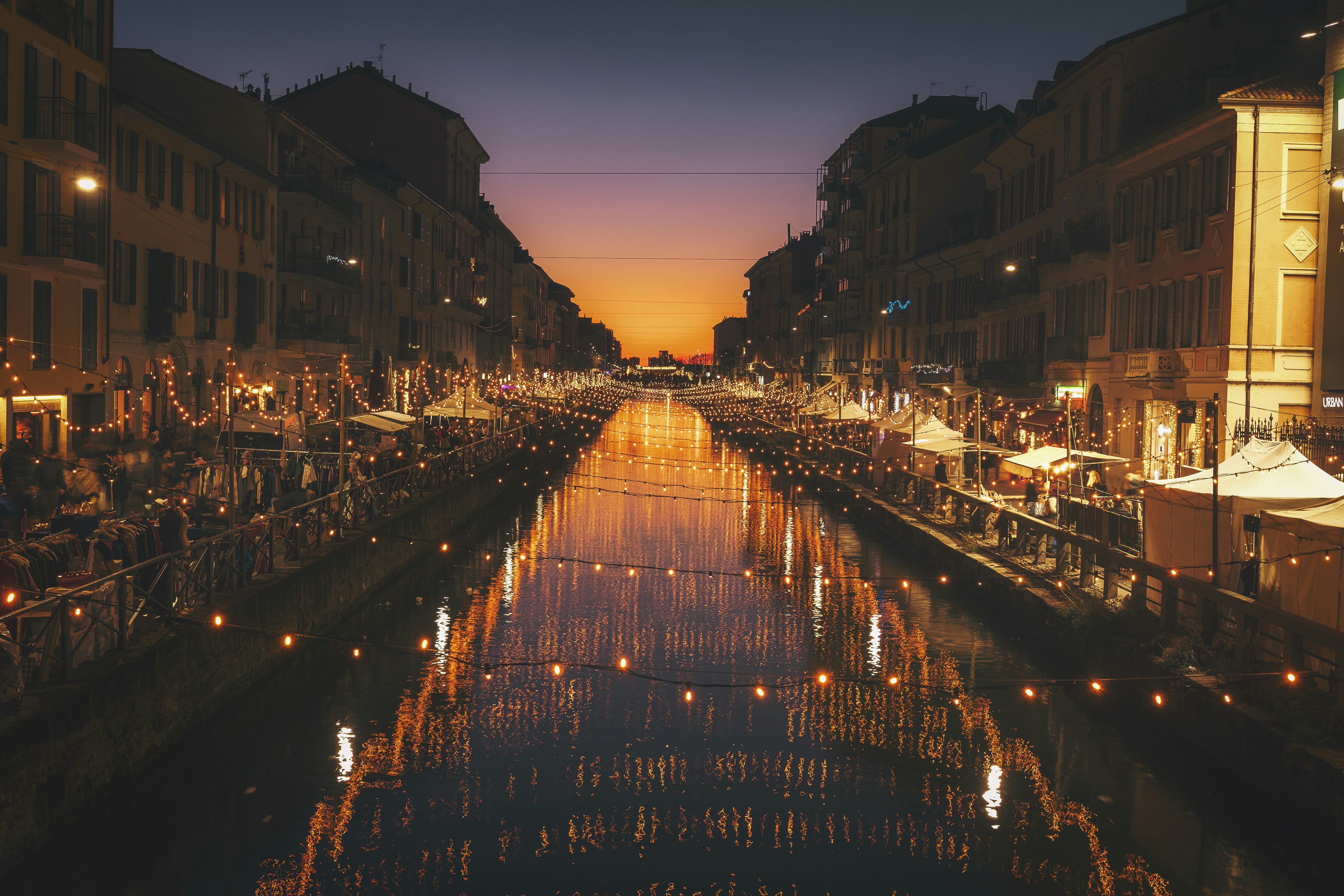 Milan in Italy in December