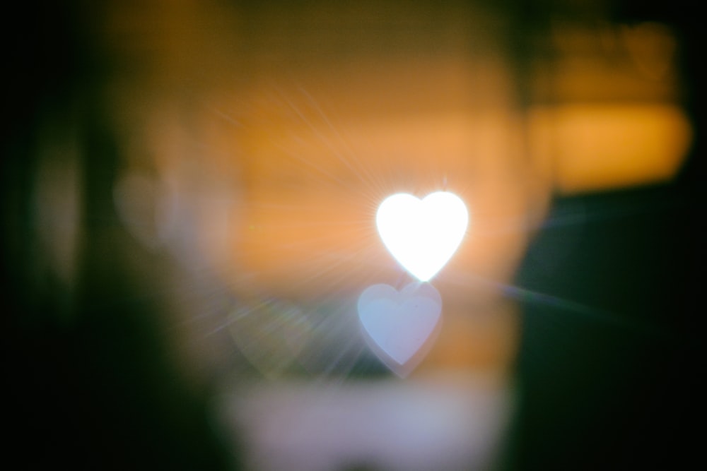 heart bokeh photo