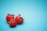 three strawberries