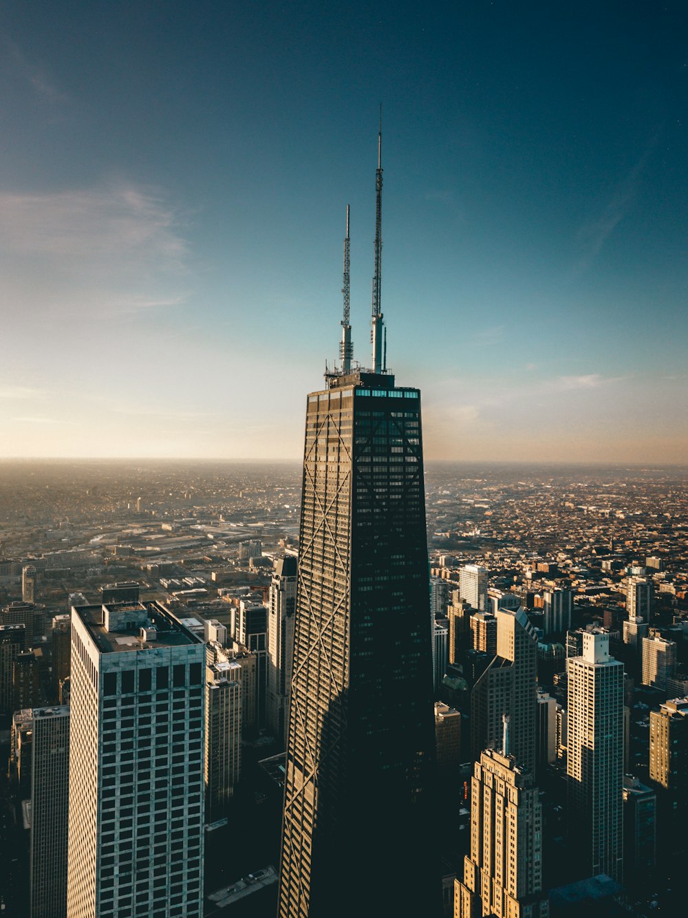 high-rise buildings at daytime