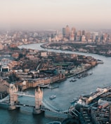 aerial photography of London skyline during daytime