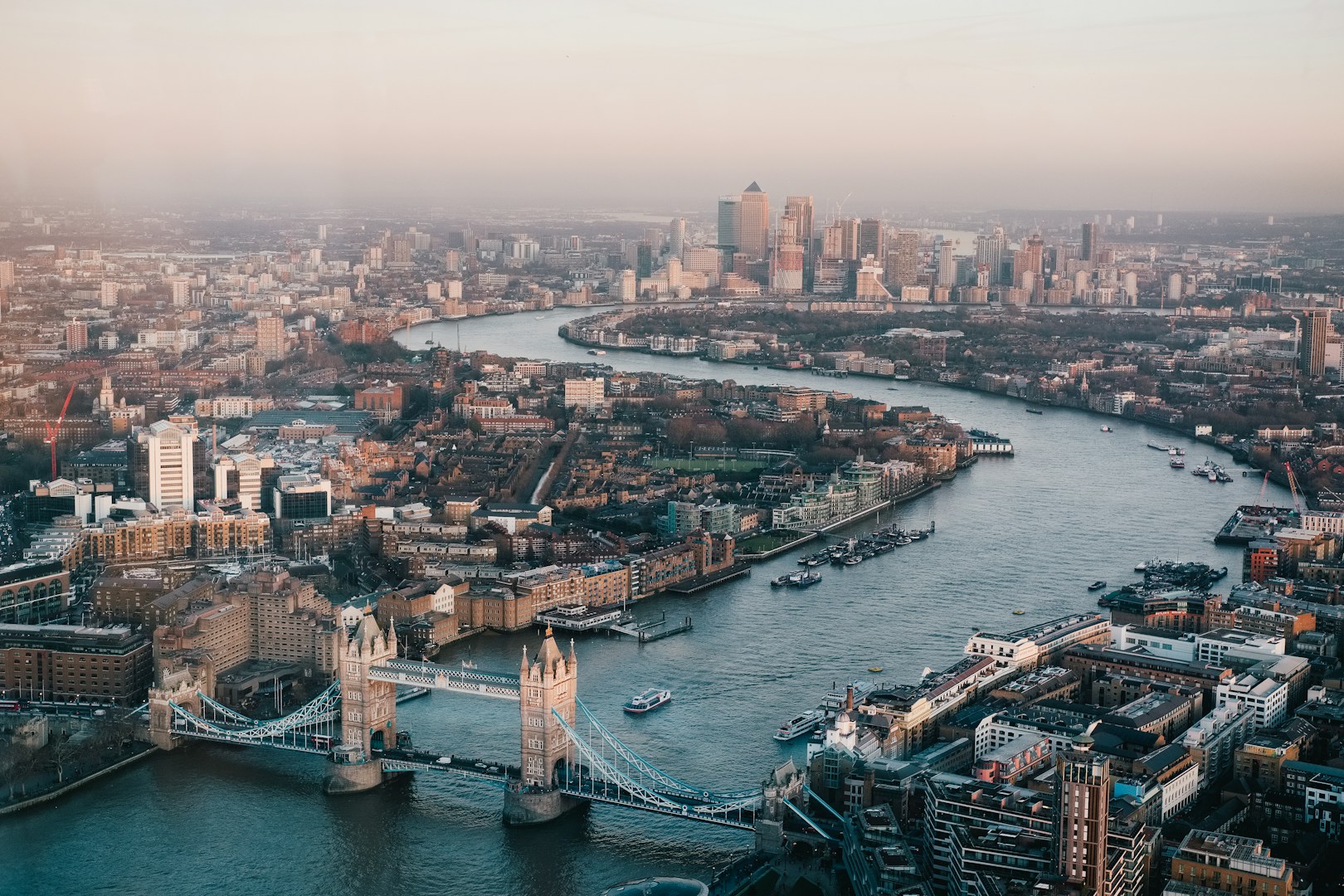 Big Ben and London cityscape