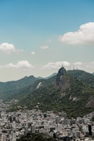A vibrant cityscape of Rio de Janeiro with Sugarloaf Mountain