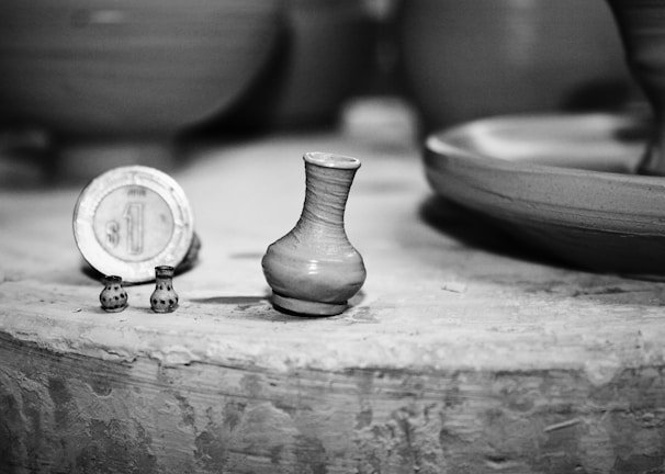Close-up of a 17th-century ceramic artifact recovered from the shipwreck site.