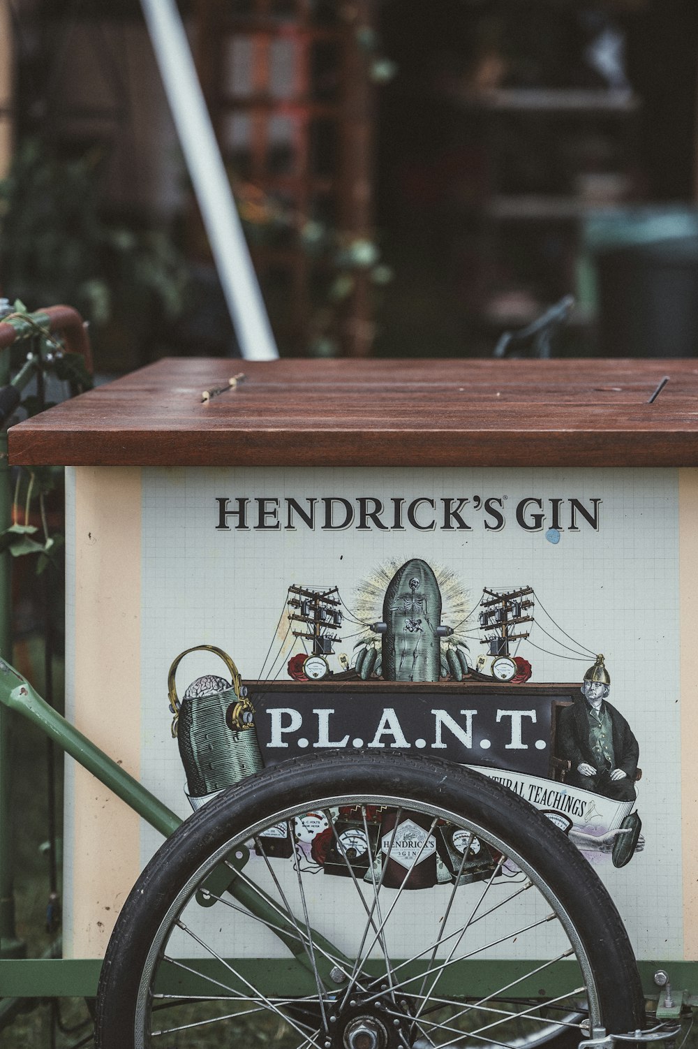 Hendrick's Gin food cart