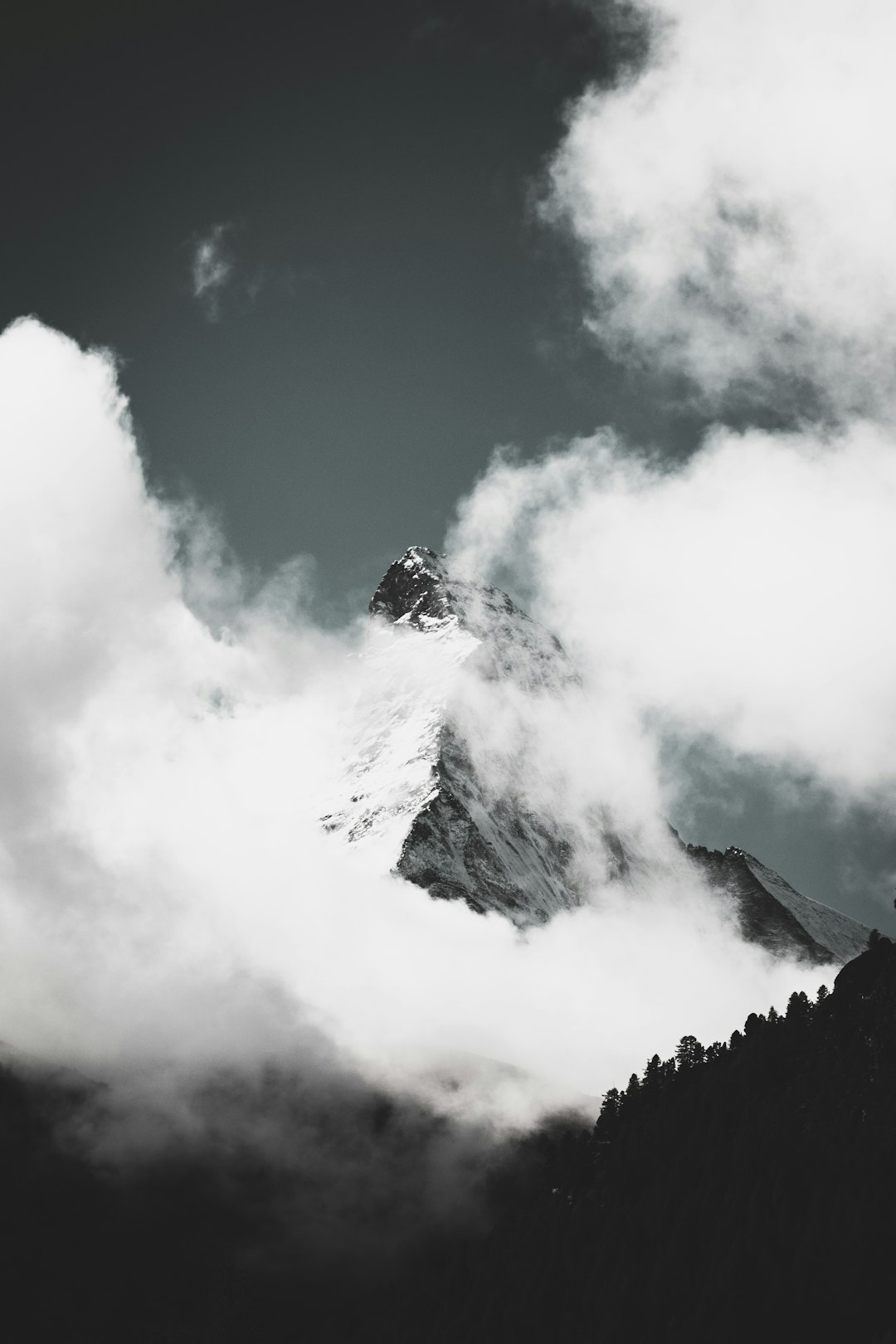 Mountain range photo spot Matterhorn Glacier Verbier