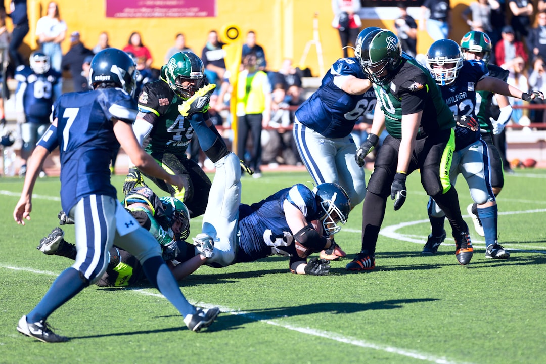 Primer partido de la Liga Andaluza de Futbol Americano disputado el 17-12-2017 en el Municipal Suel de Fuengirola entre el Fuengirola Potros y el Málaga Corsairs.