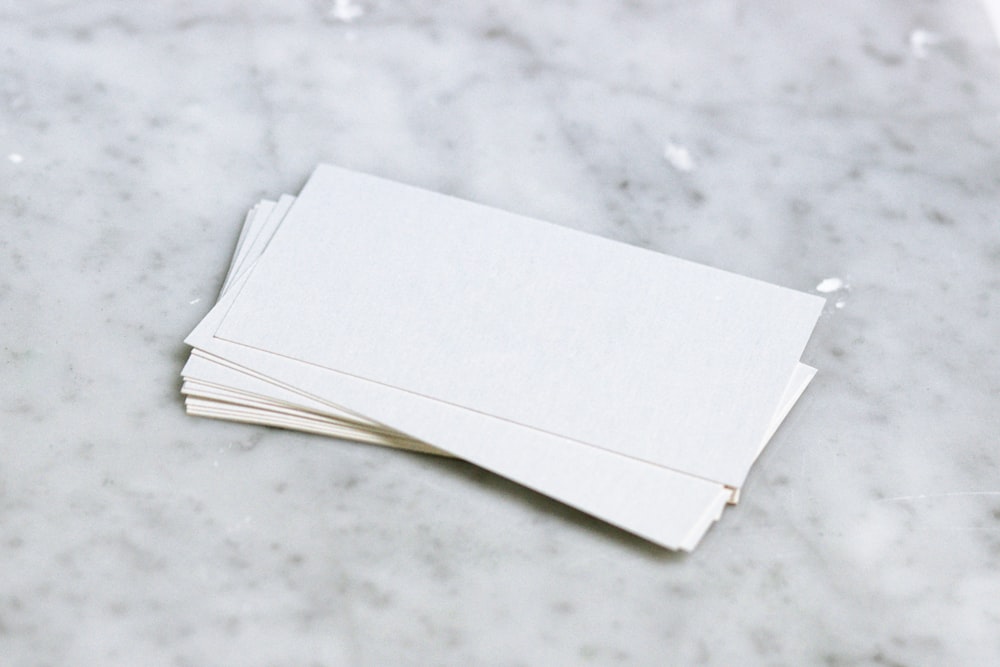 papier d’imprimante blanc