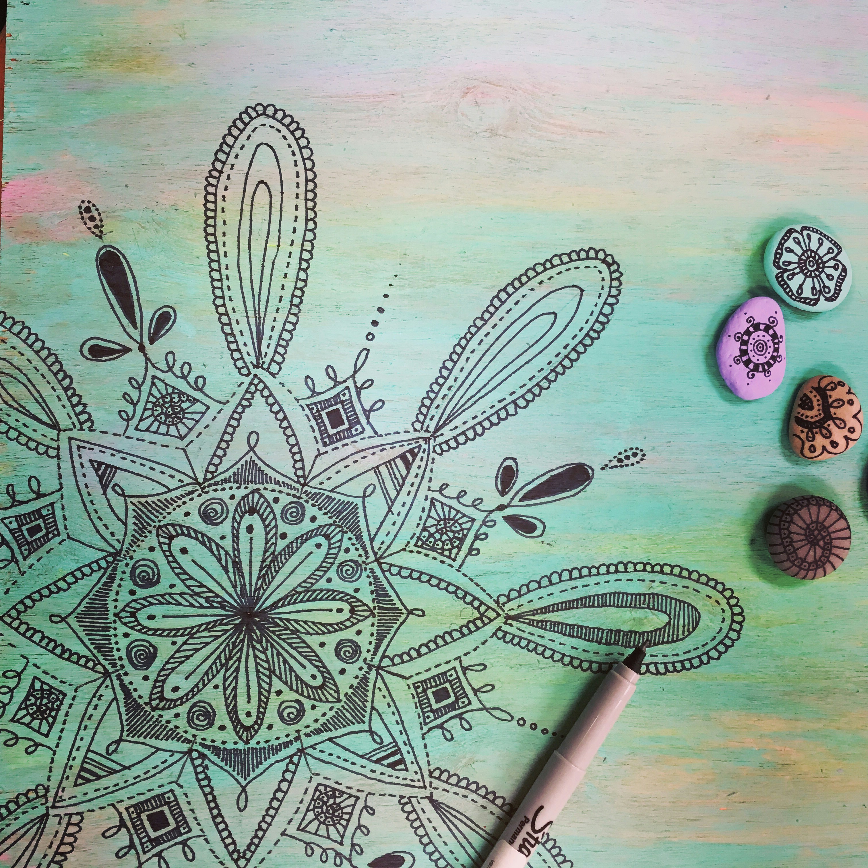 Mandala Geometry Print