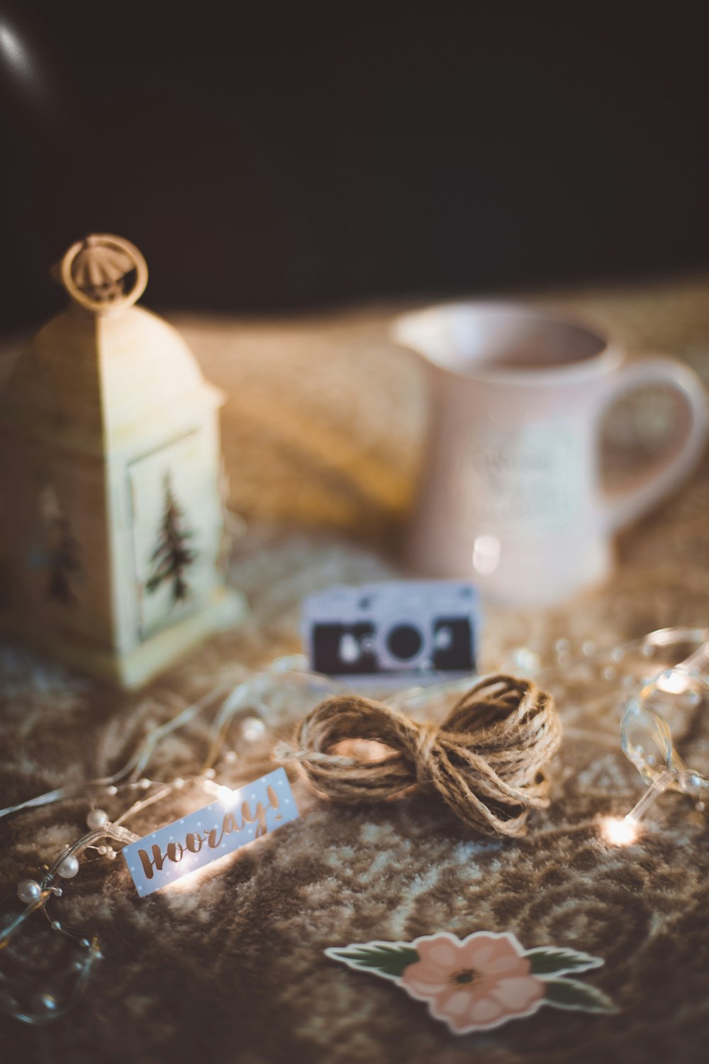 brown rope near white ceramic sauciere