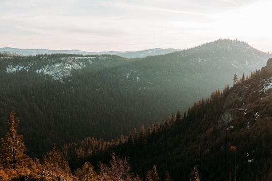 photo of Kyburz Hill station near Tahoe Lake