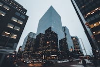 low angle photography of building