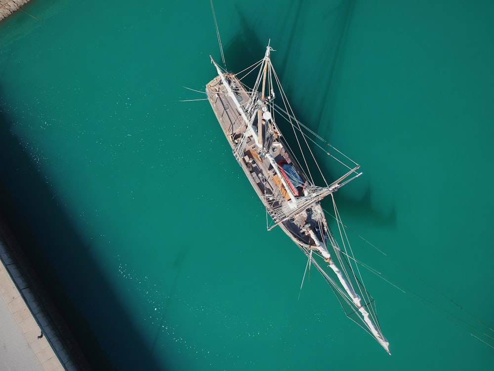 Fotografia a volo d'uccello dell'ammiraglia