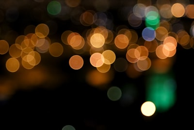 bokeh photography lights zoom background