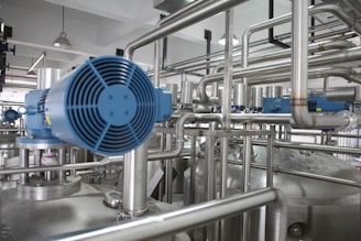 gray commercial machine cleaned and maintained by professional industrial cleaning