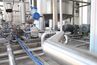 grey industrial equipment