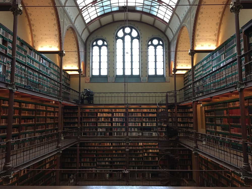 library interior