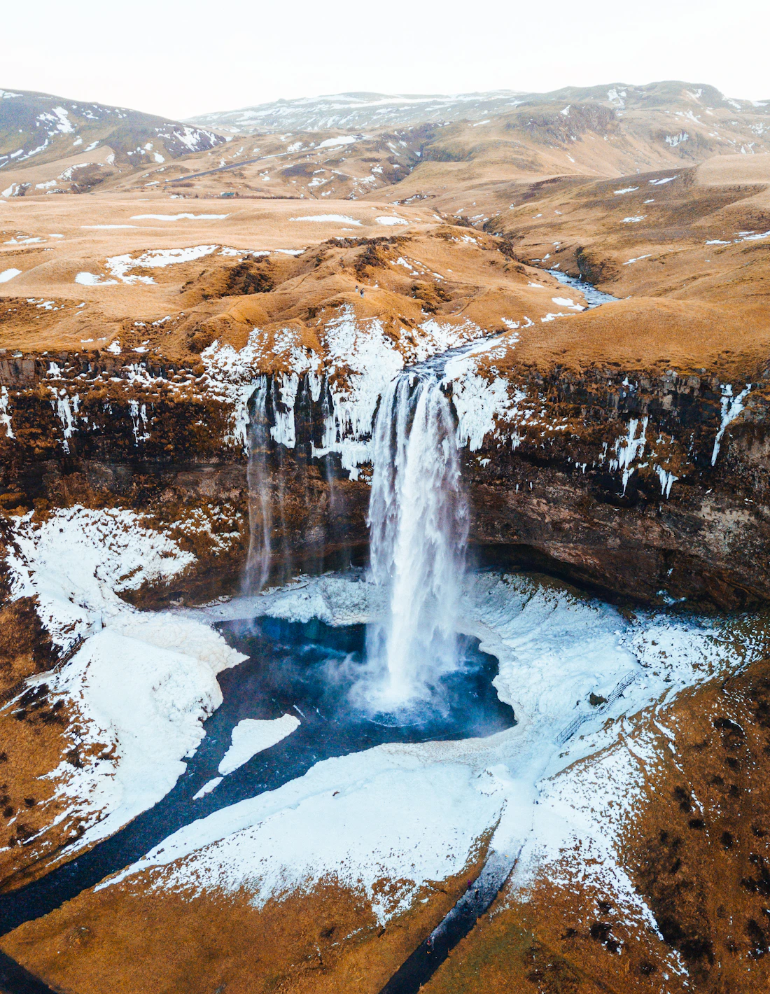 Seljalandsfoss waterfall in Iceland