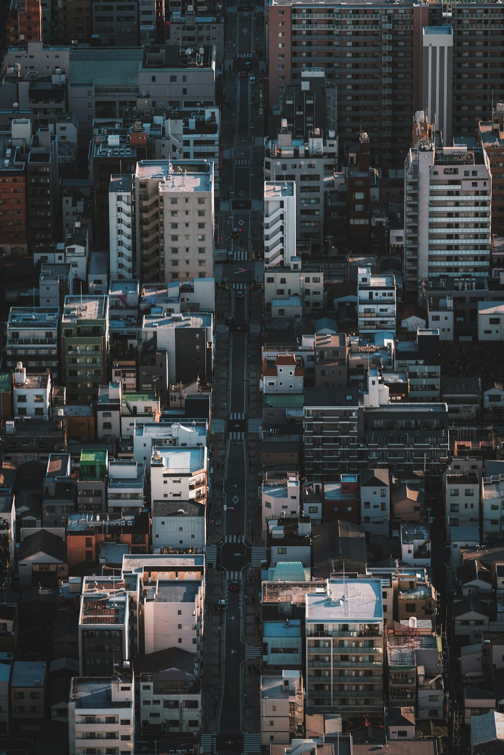 aerial photography of high rise building