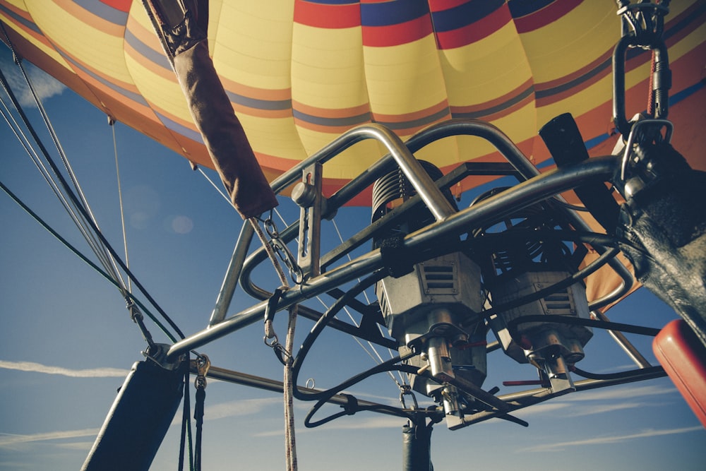 multicolored hot air balloon under blue sky during daytime