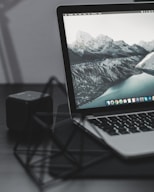 laptop computer with cube speaker