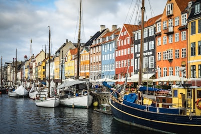Nyhavn colorful houses Copenhagen