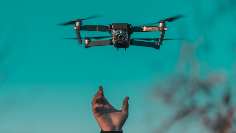 photo d’objectif à décalage d’inclinaison de mini drone