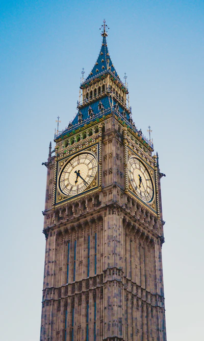 Big Ben and the Houses of Parliament, Westminster, London