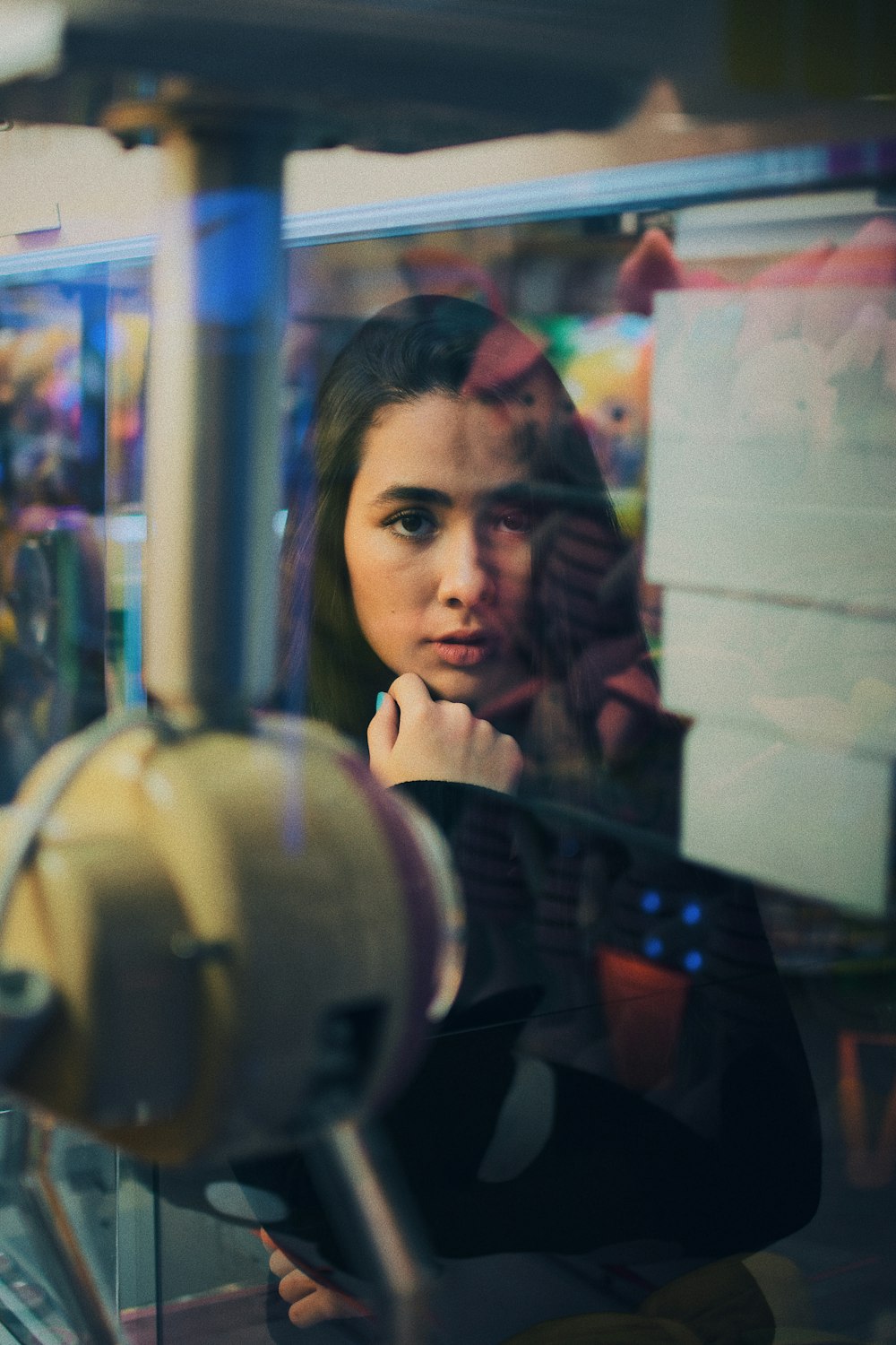 woman standing indoor