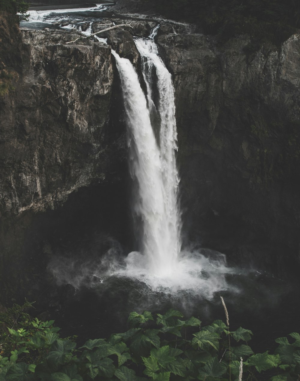 Paisaje de cascadas