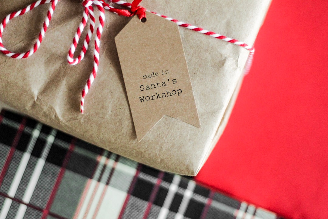 made in Santa's Workshop tag