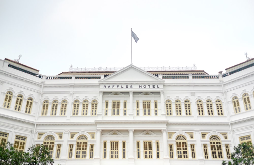 Raffles Hotel building structure