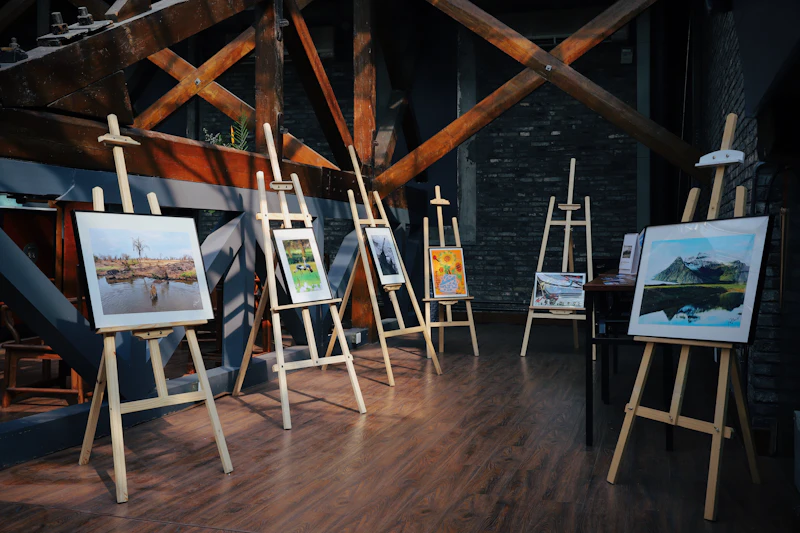 The main studio floor of the Old Tannery building