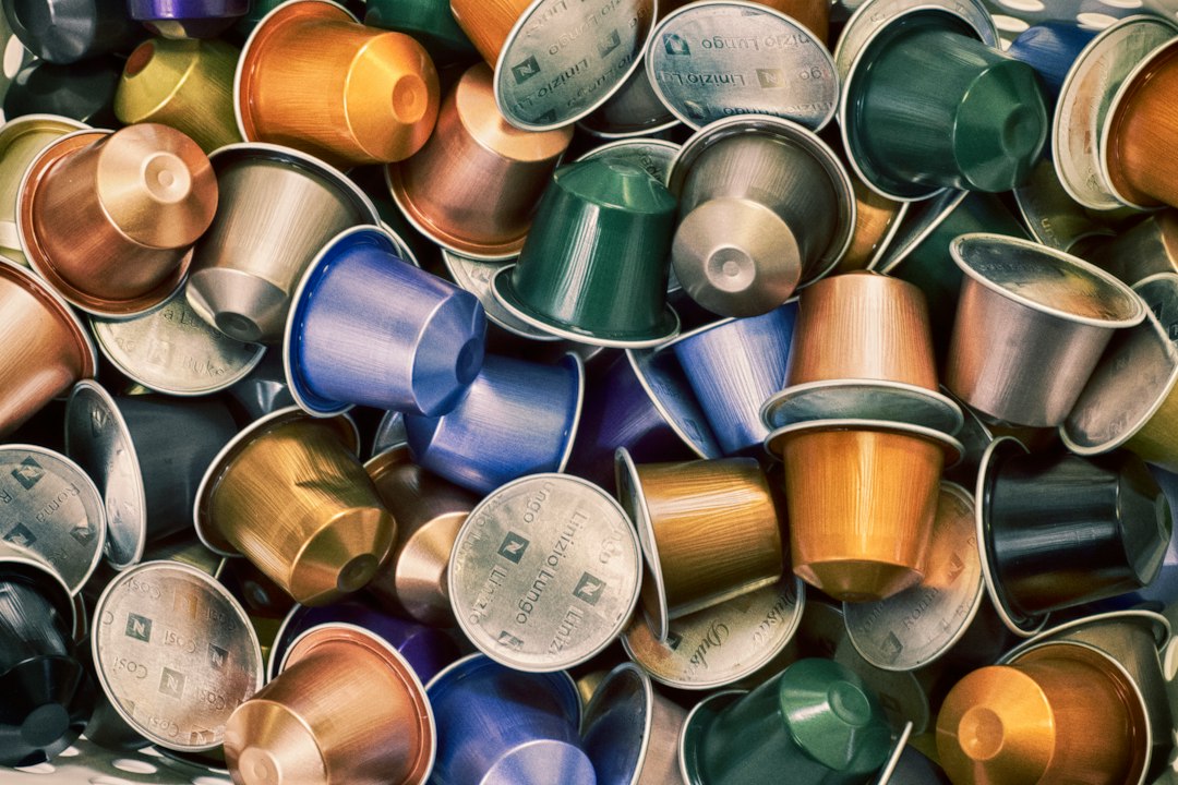 espresso capsule closeup