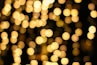 bokeh photography of yellow lights
