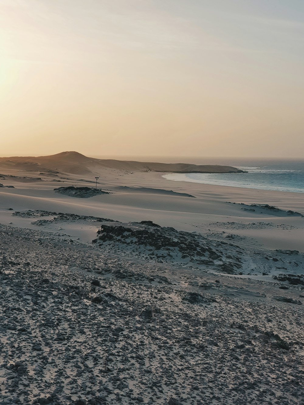 landscape photography of seashore