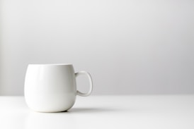 white ceramic mug