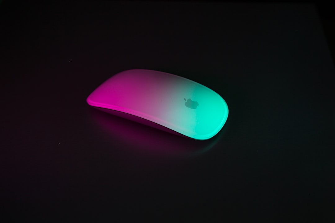 Inspired by the colors, I painted a bit of light over the top of the mouse with my smartphone and an RGB color app. This is the stuff that will always keep me up until 1am.