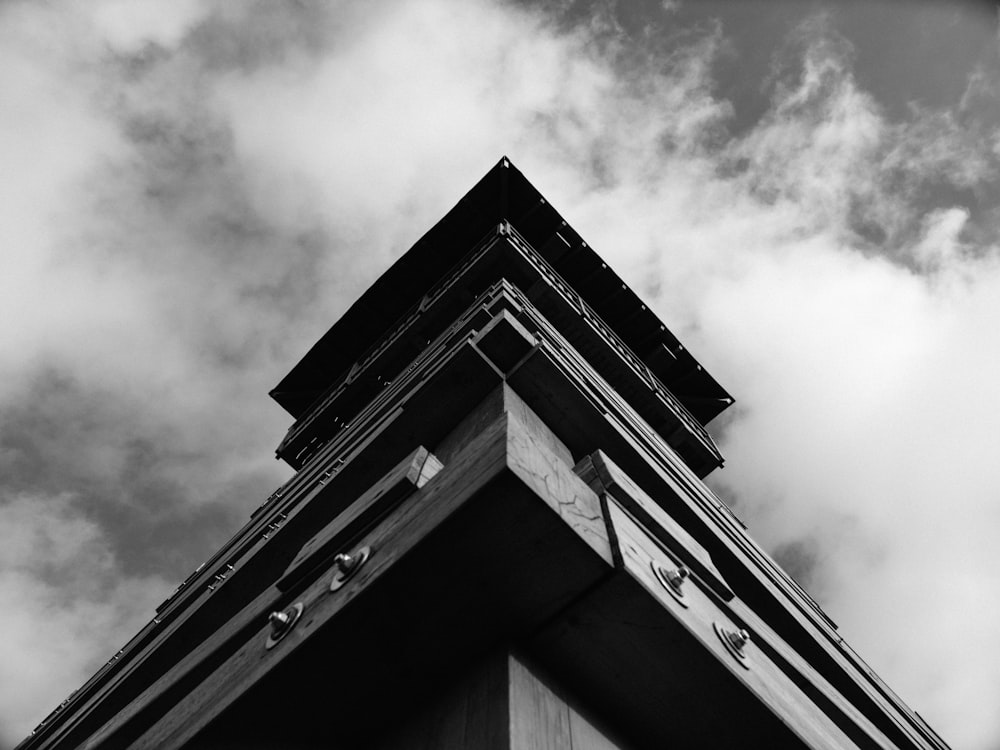 grayscale photography of buildings