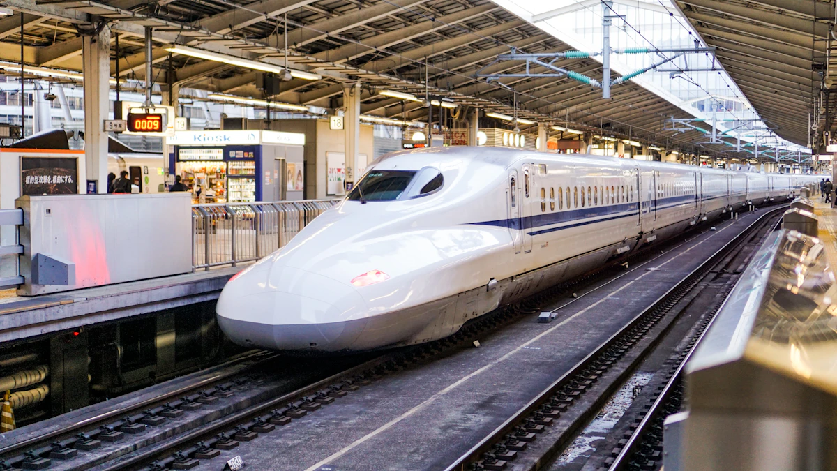 A Tokyo train platform with commuters waiting for an arriving train