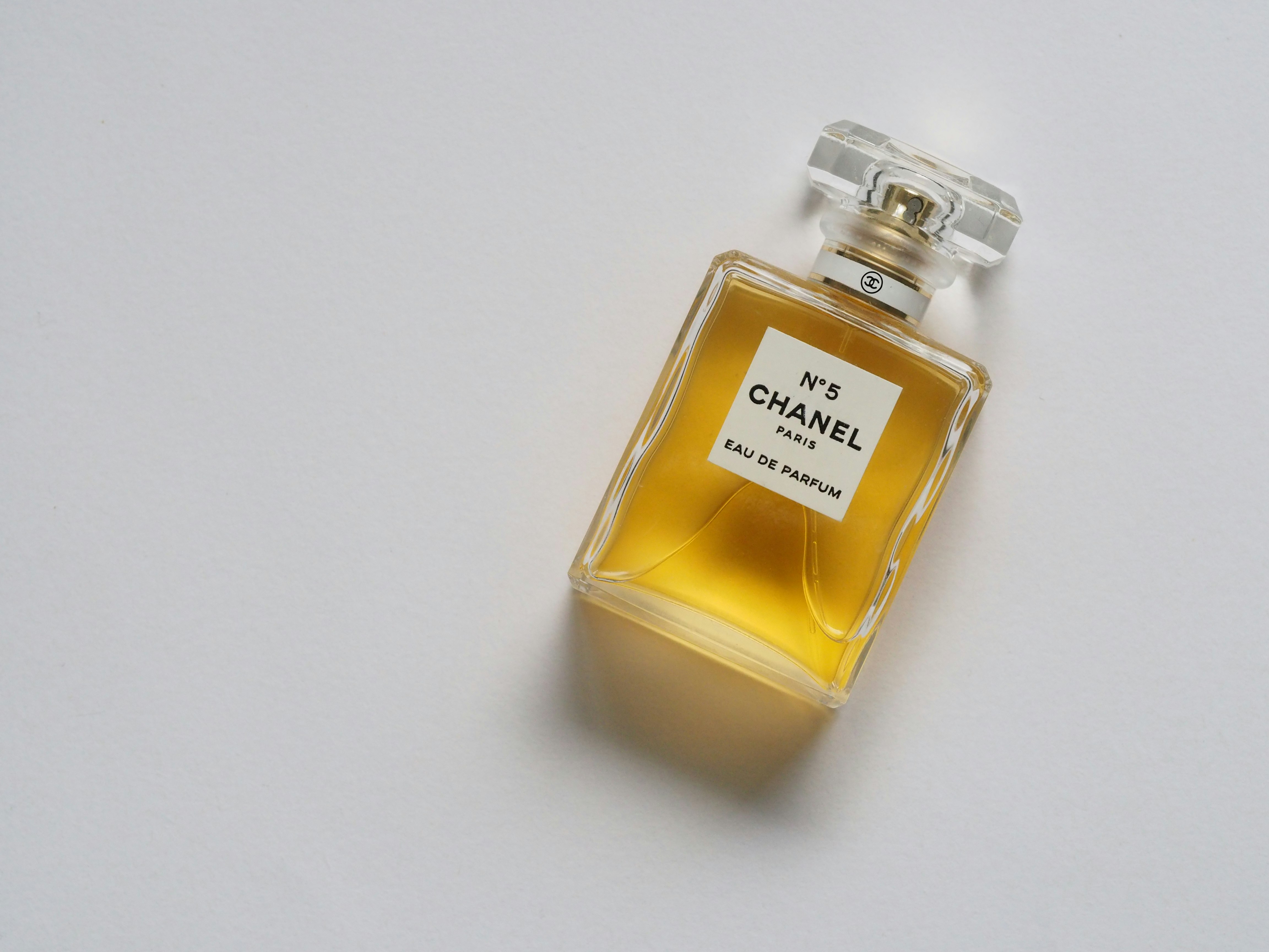 Chanel N5 fragrance bottle