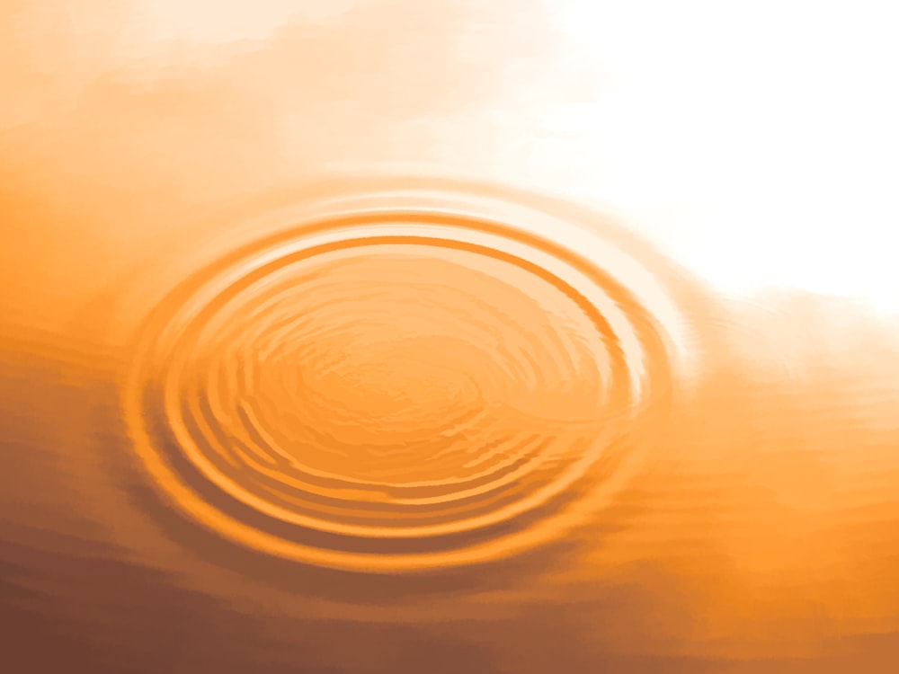 uma imagem de um objeto circular no céu