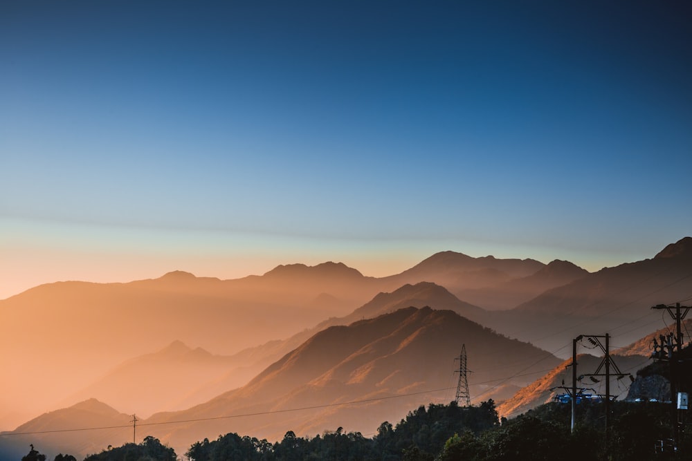 landscape of mountain