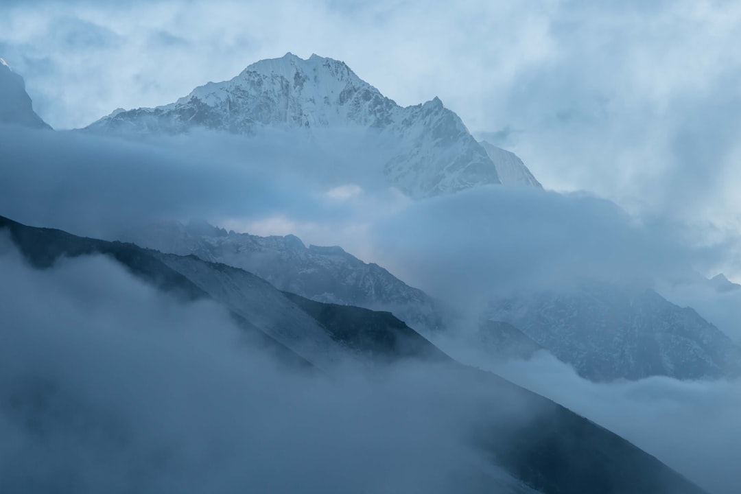 snow covered mountain