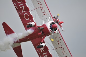 Instructor and student pilot practicing tailwheel techniques on a vintage aircraft.