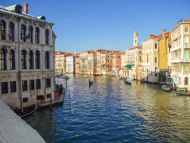 A scenic view of Ganvié, the Venice of Africa.