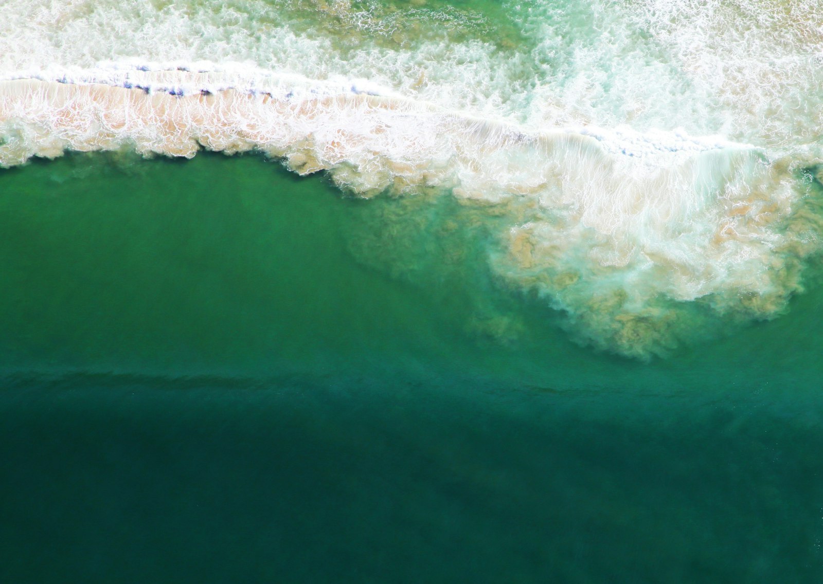 Canon EOS 5D Mark II sample photo. Aerial view of sea photography